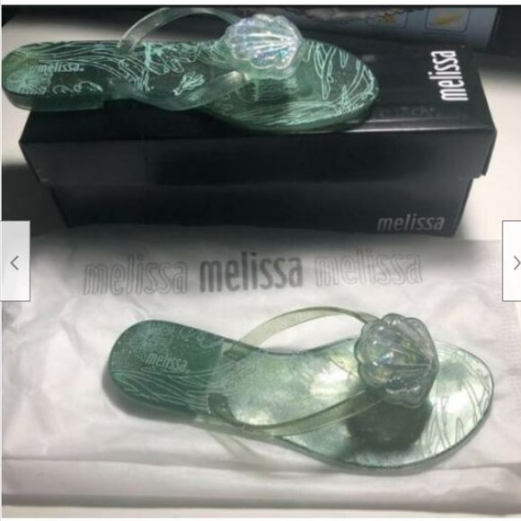 Melissa Green Shell Slippers - Picture 7 of 7